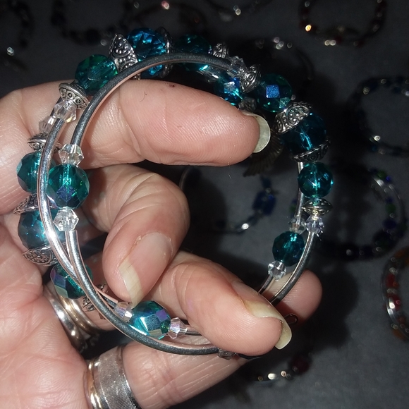 Memory wire bracelet - Picture 7 of 10